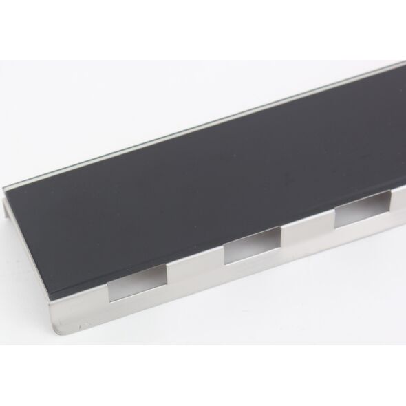 Hydroland HYDROLAND ODWODNIENIE LINIOWE SLEEK 700 CZARNE SZKŁO // OD.H.SLEEK-700-CZARNE