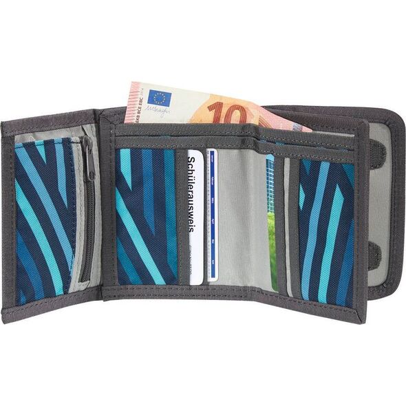 Coocazoo Portfel CashDash II 2020 Zebra Stripe Blue (183895)