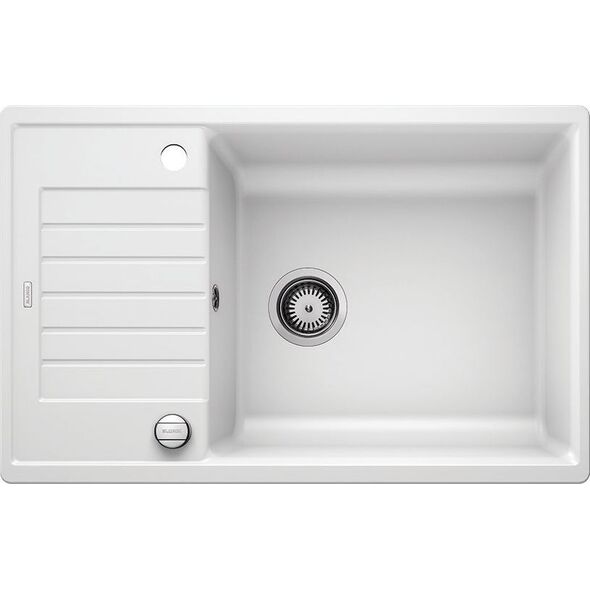 Zlewozmywak Blanco Zia XL 6 S Compact Silgranit biały z korkiem automatycznym (523267)
