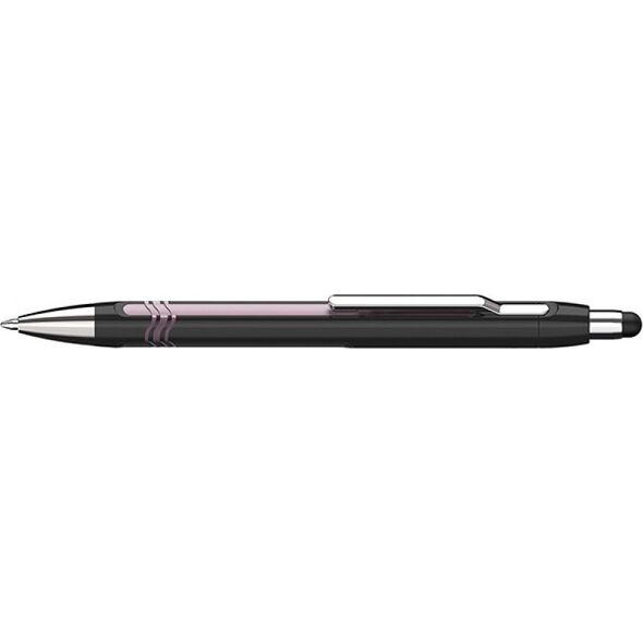 Schneider Długopis automatyczny SCHNEIDER Epsilon Touch, XB, czarny/różowy