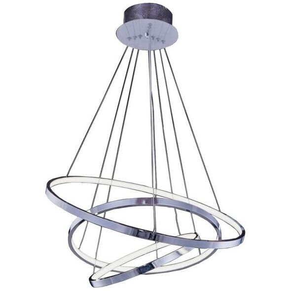 Lampa wisząca Azzardo WHEEL nowoczesna chrom  (AZ2989)