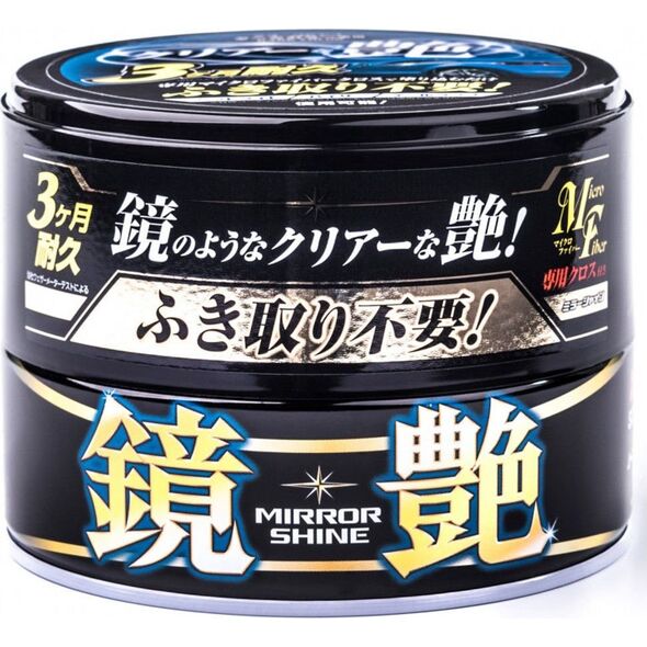 Soft99 Soft99 Mirror Shine Wax Dark wosk polimerowy do ciemnych lakierów 200g uniwersalny