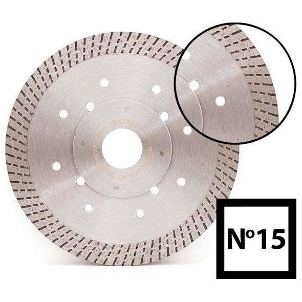 Abraboro Tarcza diamentowa do płytek 230 x 25,4/22/10  N15 Turbo (AB23000015)
