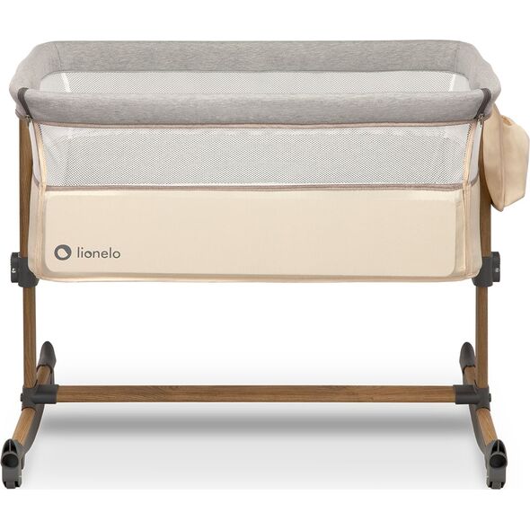 Lionelo Łóżeczko dostawne Leonie 3w1 Sand Grey