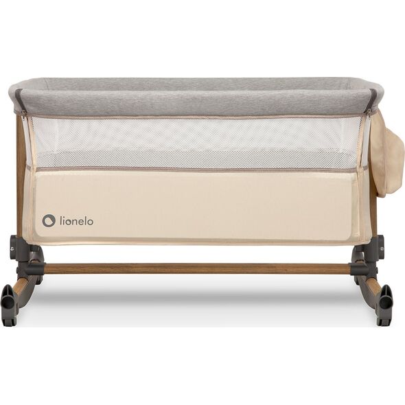 Lionelo Łóżeczko dostawne Leonie 3w1 Sand Grey