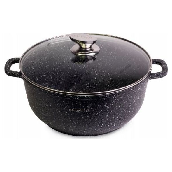 Kamille Garnek z pokrywą 28 cm 6.5L Kamille KM-4406