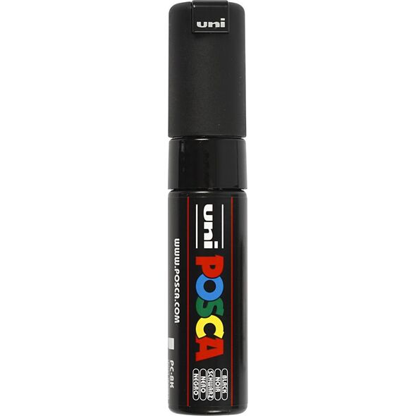 Marker Posca czarny 8 mm