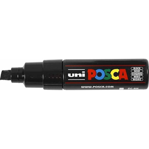 Marker Posca czarny 8 mm