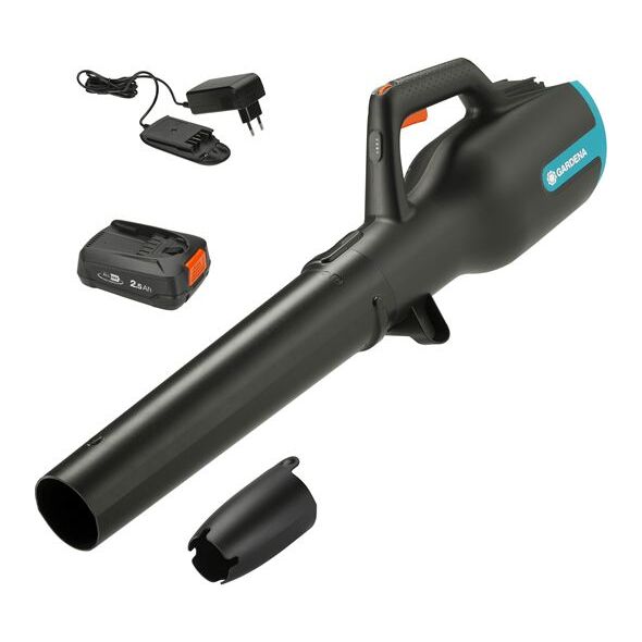 Gardena Dmuchawa do liści PowerJet 18V P4A + Akumulator 2.5 Ah i ładowarka (14890-20)