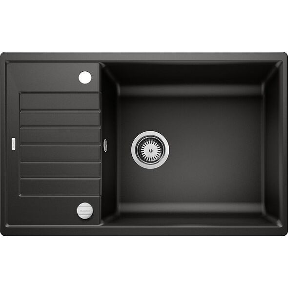 Zlewozmywak Blanco Zia XL 6 S Compact Silgranit czarny z korkiem automatycznym (526018)