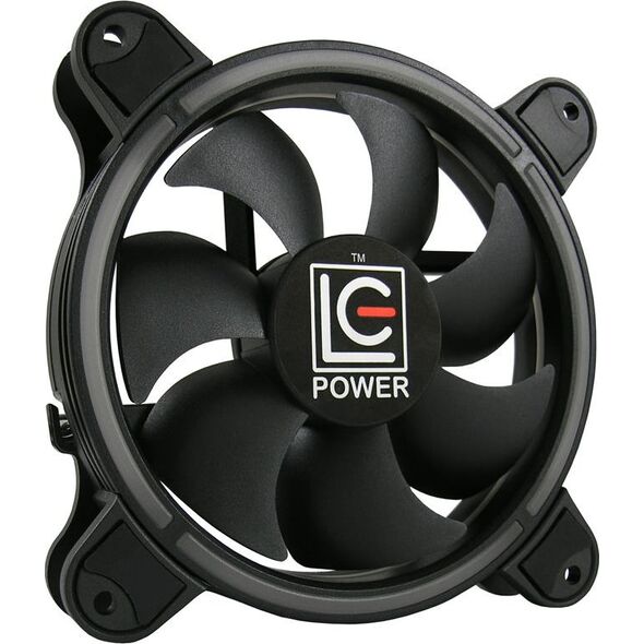 Wentylator LC-Power 120 mm RGB 2-pack + Pasek LED + Hub + Pilot (LC-CF-RGB-COMBO)