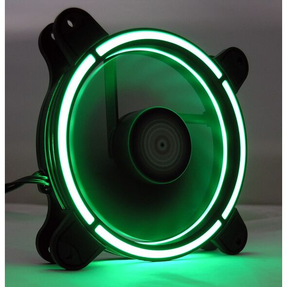 Wentylator LC-Power 120 mm RGB 2-pack + Pasek LED + Hub + Pilot (LC-CF-RGB-COMBO)