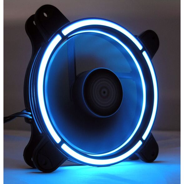 Wentylator LC-Power 120 mm RGB 2-pack + Pasek LED + Hub + Pilot (LC-CF-RGB-COMBO)