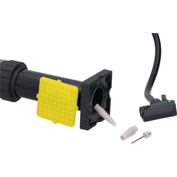 Dunlop Zestaw pompka nożna z adapterami etui Dunlop uni