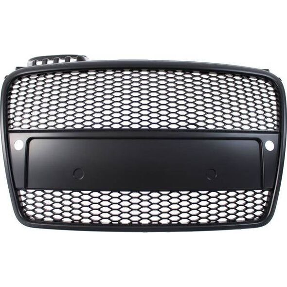 MTuning_F GRILL AUDI A4 B7 RS-STYLE BLACK (05-08) PDC