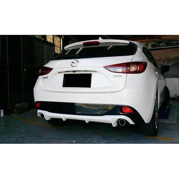 MTuning Dyfuzor tylnego zderzaka Mazda 3 5D 15-