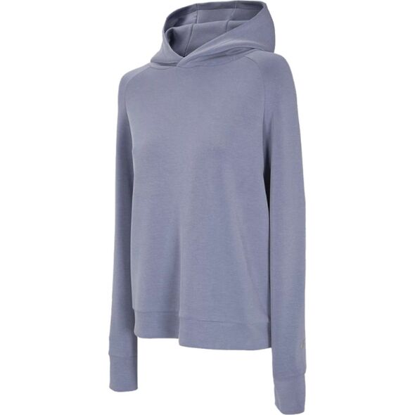 4f 4F Women's Hoodie H4L21-BLD017-32S Niebieskie XS