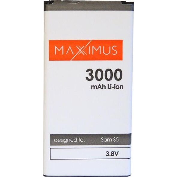 Bateria Maxximus BAT MAXXIMUS SAM GALAXY S5 3000 mAh EB-BG900BBE
