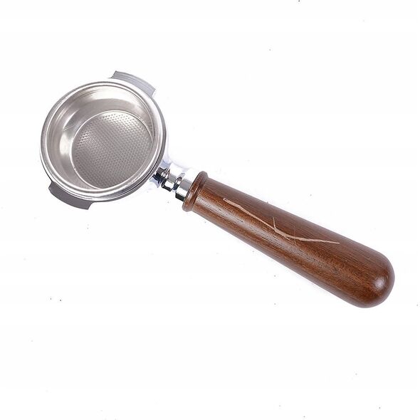 Lelit Lelit - PLA580W Portafiltr 58mm bez wylewek z drewnianą rączką