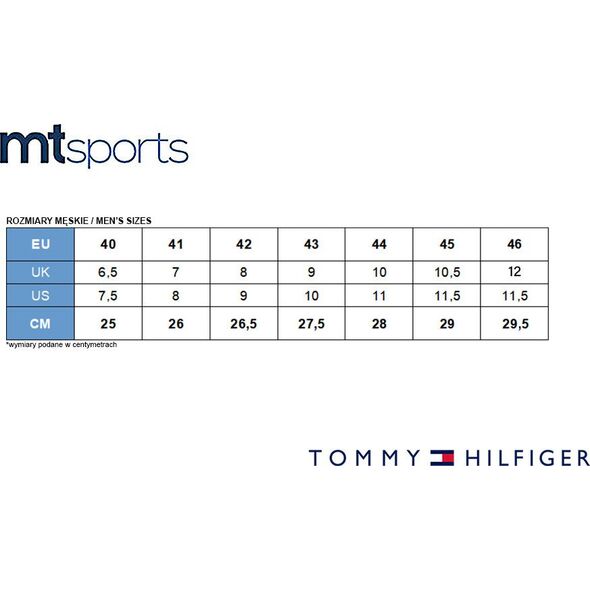 Tommy Hilfiger Buty męskie Tommy Hilfiger FM0FM03722-BDS - 40