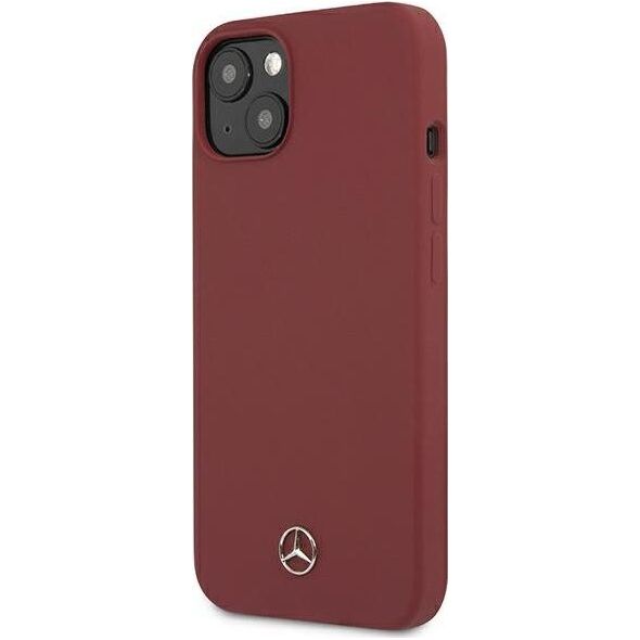 Mercedes Mercedes MEHCP13SSILRE iPhone 13 mini 5,4" czerwony/red hardcase Silicone Line