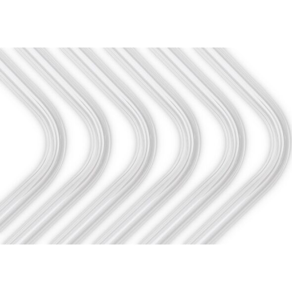 EK Water Blocks EK Water Blocks EK-Loop Hard Tube 14/10mm Acryl, gebogen 90 Grad - 80cm, 6 Stück