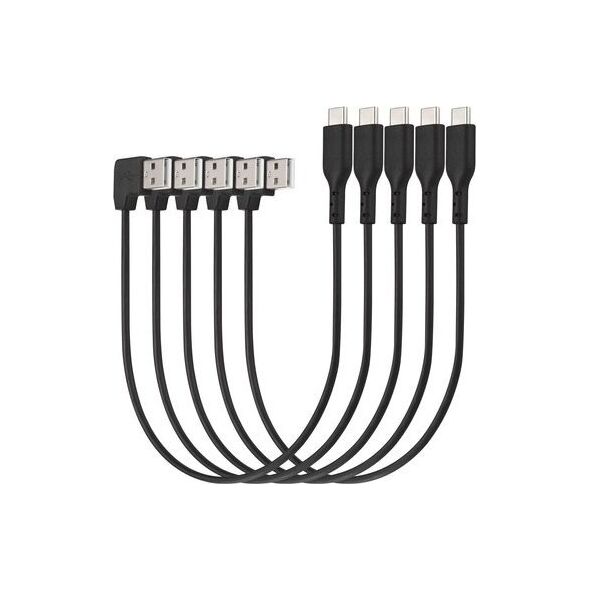 Kabel USB Kensington USB-A - USB-C 0.3 m Czarny (K65610WW)