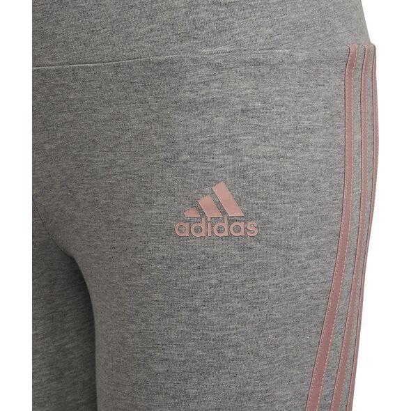 Adidas Legginsy adidas 3S Tight Jr HD4368 HD4368 szary 134 cm