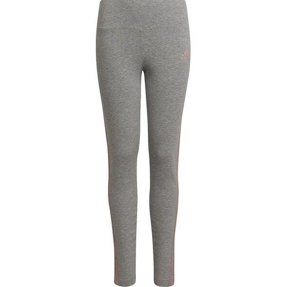 Adidas Legginsy adidas 3S Tight Jr HD4368 HD4368 szary 170 cm
