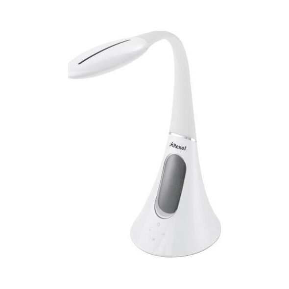 Lampka biurkowa Rexel biała  (ulk0603227)