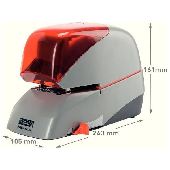 Zszywacz Rapid Zszywacz elektryczny Supreme 5080e srebrny 80 kartek RAPID 20993411
