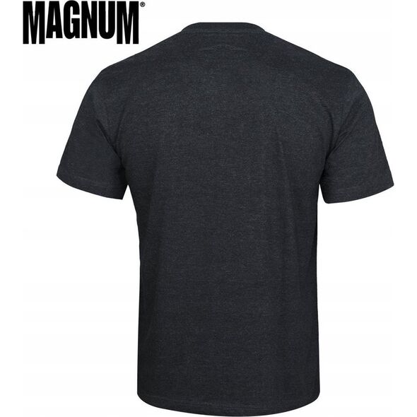 Magnum KOSZULKA MAGNUM ESSENTIAL T-SHIRT 2.0 BLACK MELANGE XXXL