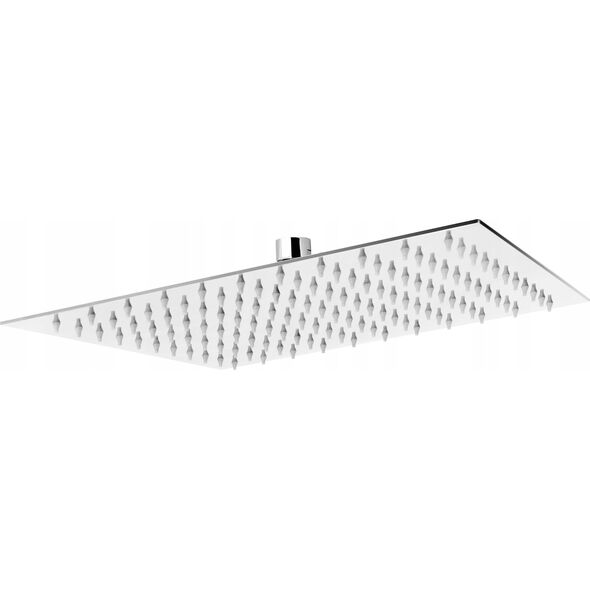 Deszczownica Ferro SLIM głowica talerzowa deszczowni kwadratowa 30cm, chrom