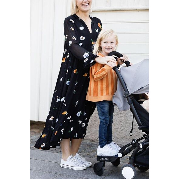 Lascal LAS Zestaw BuggyBoard MAXI+ Czarny/Czerwony