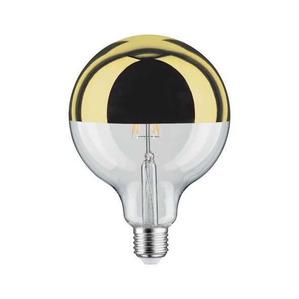 Paulmann Źródło LED G125 zwierciadło 6W 230V 520lm E272700K Złoty ściemniany