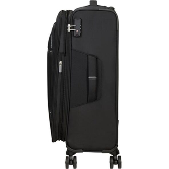 American Tourister Średnia walizka AMERICAN TOURISTER CROSSTRACK 133190 Czarna