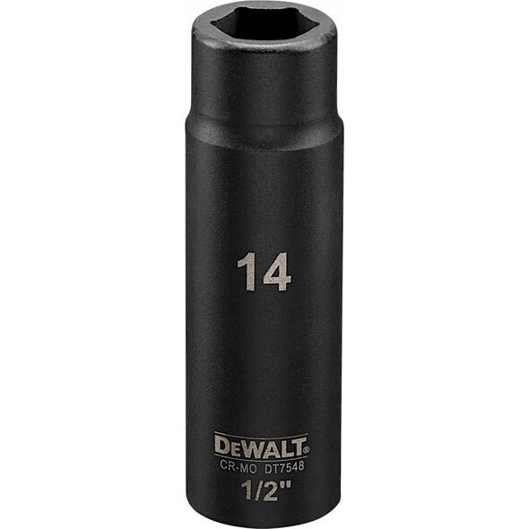 Dewalt nasadka 14mm 1/2c impact socket deep