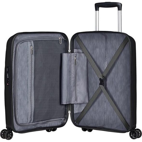 American Tourister Mała kabinowa walizka AMERICAN TOURISTER BON AIR DLX 134849 Czarna