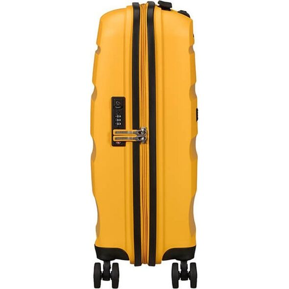 American Tourister Mała kabinowa walizka AMERICAN TOURISTER BON AIR DLX 134849 Żółta