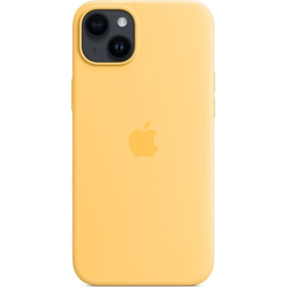 Apple APPLE iPhone 14 Plus Silicone Case with MagSafe - Sunglow