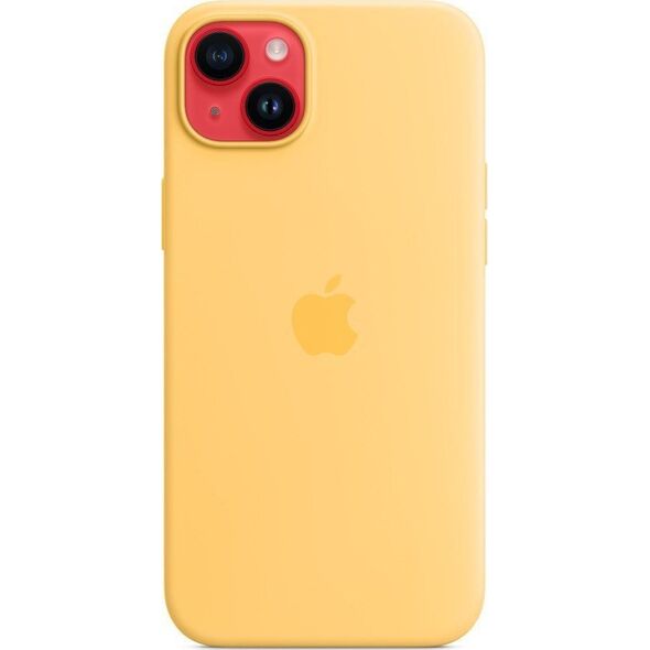 Apple APPLE iPhone 14 Plus Silicone Case with MagSafe - Sunglow