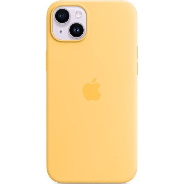 Apple APPLE iPhone 14 Plus Silicone Case with MagSafe - Sunglow