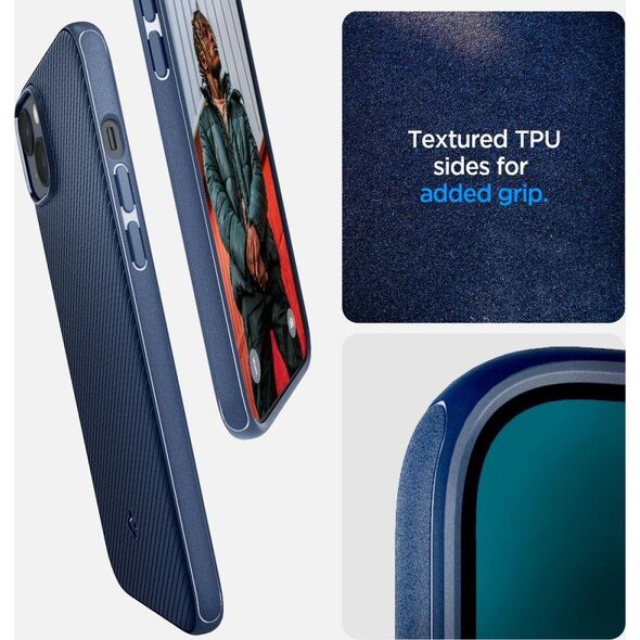 Spigen Etui Spigen Mag Armor Apple iPhone 14 Plus Navy Blue
