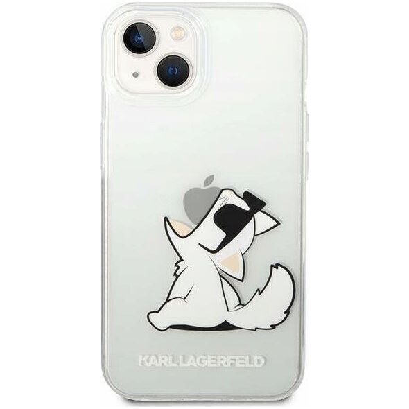 Karl Lagerfeld Etui Karl Lagerfeld KLHCP14MCFNRC Apple iPhone 14 Plus hardcase przeźroczysty/transparent Choupette Fun
