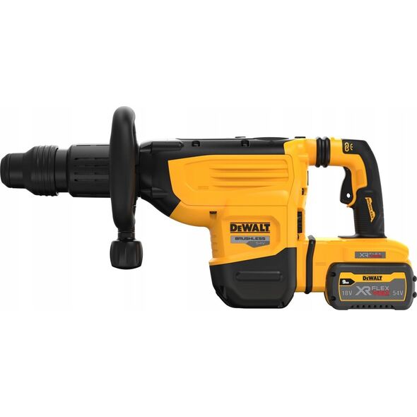 Dewalt 54v xr flexvolt młot wyburzeniowy sds-max 10kg 2 x 9ah