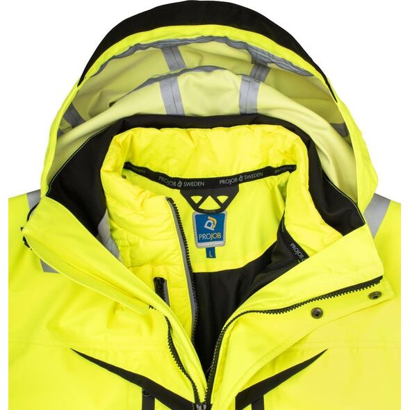 Projob Kurtka Odblaskowa ProJob 6446 3in1 Yellow/Navy 12360740 7316220647516