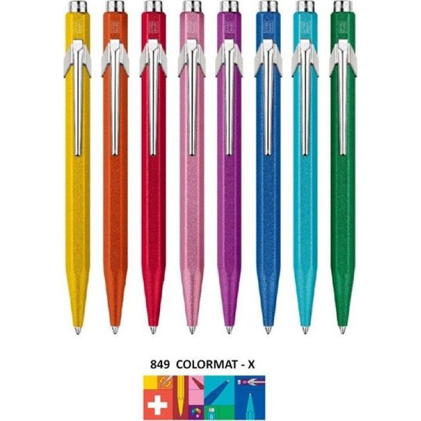 Caran d`Arche Długopis CARAN D'ACHE 849 Colormat-X, M, pomarańczowy