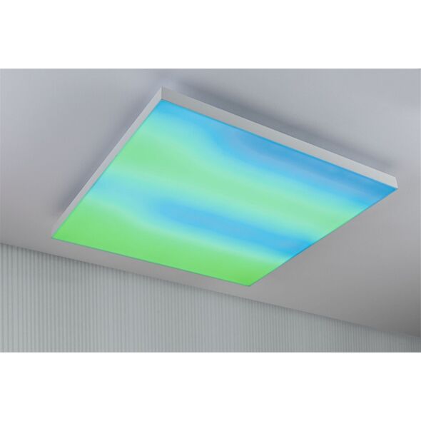 Lampa sufitowa Paulmann Panel Velora Rainbow 595x595mm 3520lm RGBW biały 230V