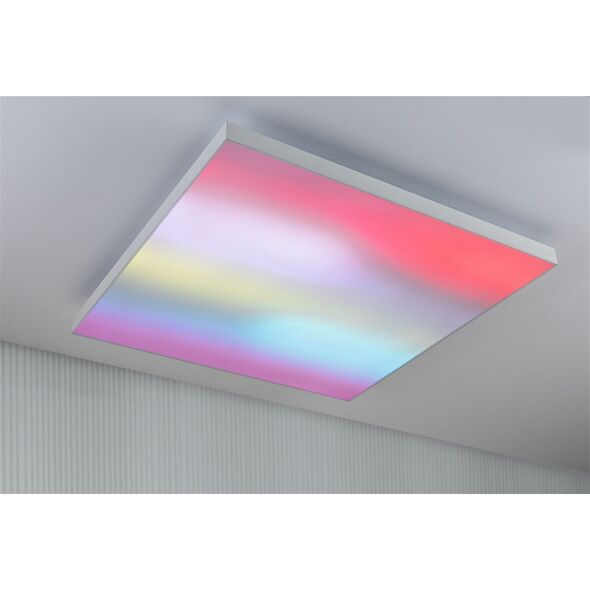 Lampa sufitowa Paulmann Panel Velora Rainbow 595x595mm 3520lm RGBW biały 230V