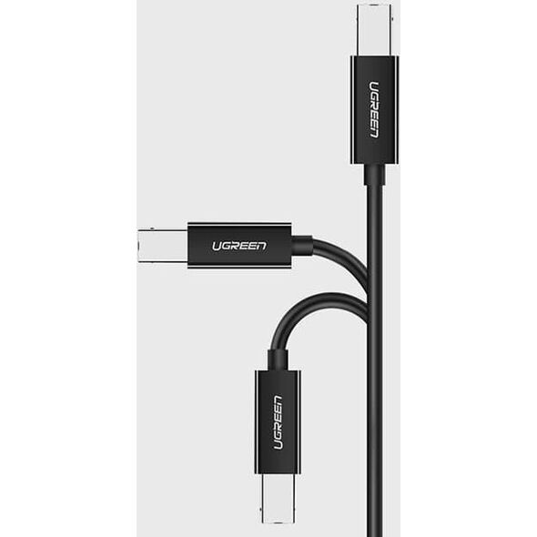 Kabel USB Ugreen USB-B - USB-C 1 m Czarny (80811) 12723452 6957303888115